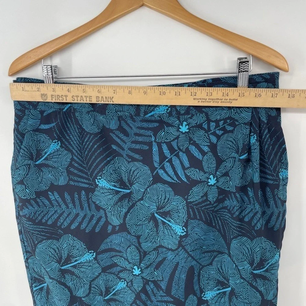 Ripskirt Hawaii The Original Wrap Skirt Length 3 Maui Moonlight Blue Size Large